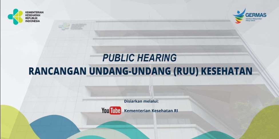 Public Hearing RUU Kesehatan: Pengelompokkan dan Kualifikasi SDM Kesehatan dan Organisasi Profesi dan Kolegium