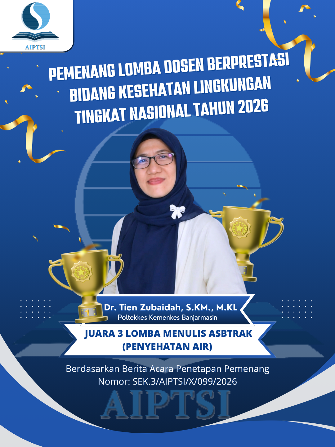 Informasi The 3rd Indonesian Environmental Health Lecturer Competition 2026