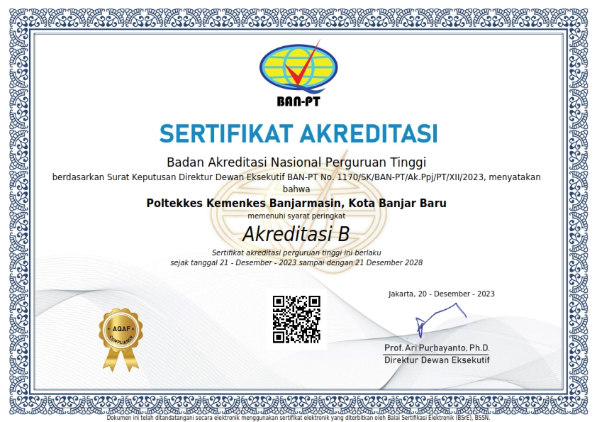sertifikat akreditasi institusi