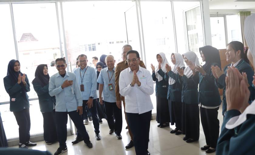 Wakil Menteri Kesehatan Kunjungi Poltekkes Kemenkes Banjarmasin