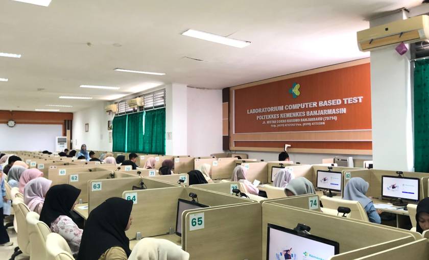 Pelaksanaan Ujian CBT SPMB Jalur Bersama Poltekkes Kemenkes Tahun Akademik 2026/2027