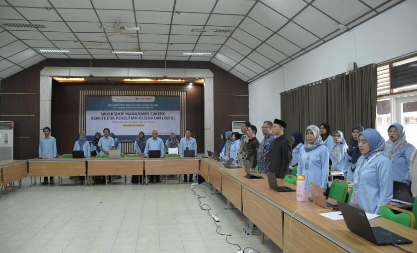 Workshop Manajemen SIM-EPK KEPK Tingkatkan Tata Kelola Etik Penelitian Kesehatan