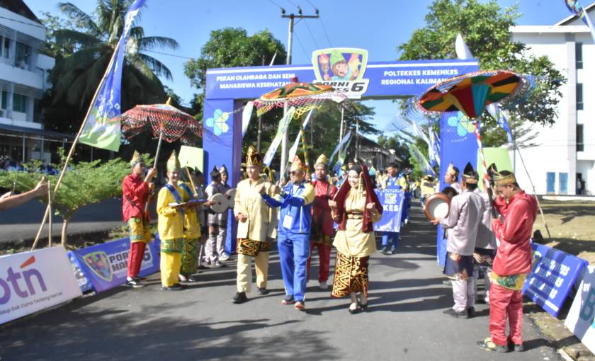 Pekan Olahraga dan Seni Mahasiswa Kesehatan Regional Kalimantan Ke-6 Resmi Digelar